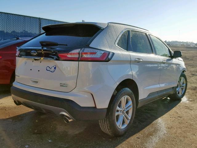 2FMPK3J9XKBB47978 - 2019 FORD EDGE SEL WHITE photo 4