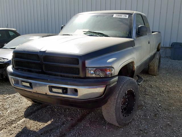 3B7KF23651G719132 - 2001 DODGE RAM 2500 SILVER photo 2