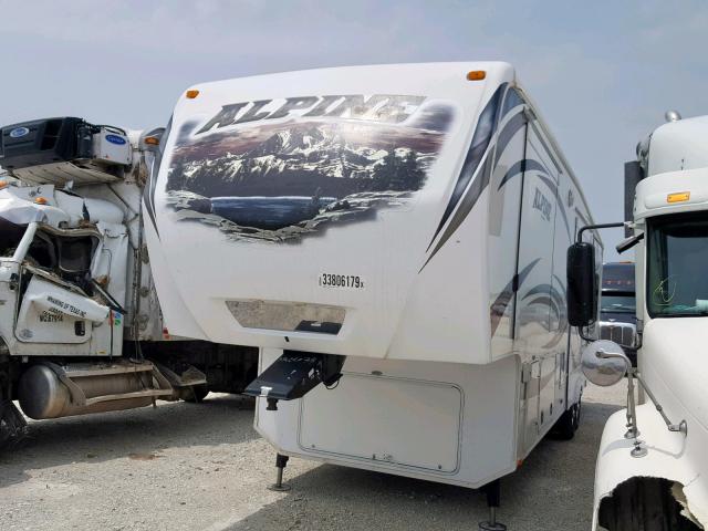 4YDF35027CE780633 - 2012 KEYSTONE ALPINE WHITE photo 2