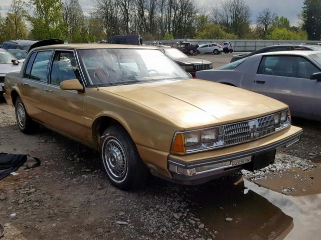 1G3CW6931F1333841 - 1985 OLDSMOBILE 98 REGENCY GOLD photo 1