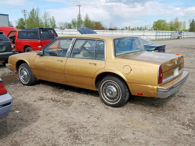 1G3CW6931F1333841 - 1985 OLDSMOBILE 98 REGENCY GOLD photo 10