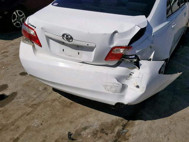 4T1BE46K17U548288 - 2007 TOYOTA CAMRY NEW WHITE photo 9