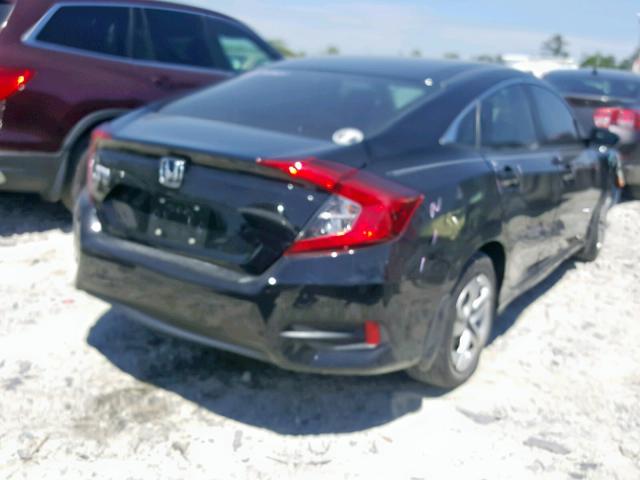 19XFC2F56GE082074 - 2016 HONDA CIVIC LX BLACK photo 4