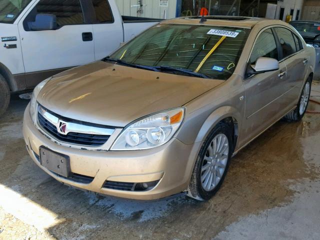 1G8ZV57747F311280 - 2007 SATURN AURA XR SILVER photo 2