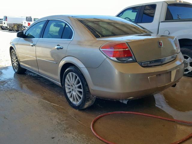 1G8ZV57747F311280 - 2007 SATURN AURA XR SILVER photo 3