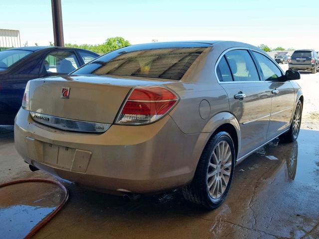 1G8ZV57747F311280 - 2007 SATURN AURA XR SILVER photo 4