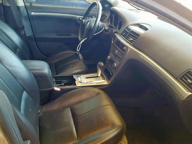 1G8ZV57747F311280 - 2007 SATURN AURA XR SILVER photo 5