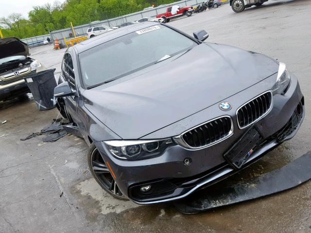 WBA4J1C54JBA30152 - 2018 BMW 430I GRAN GRAY photo 1