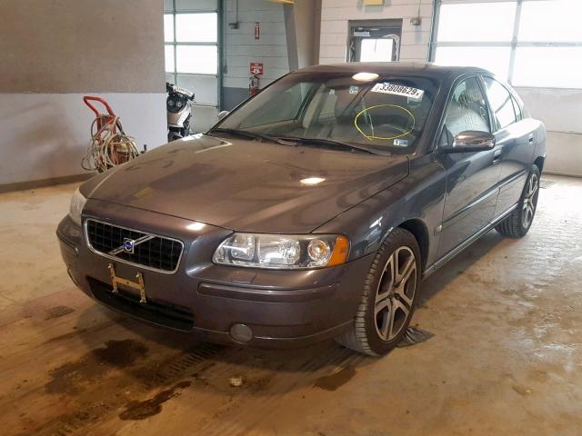 YV1RS547862554870 - 2006 VOLVO S60 T5 GRAY photo 2