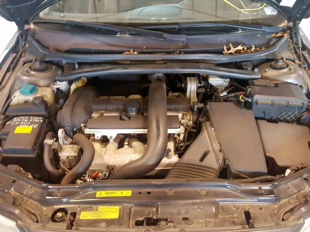 YV1RS547862554870 - 2006 VOLVO S60 T5 GRAY photo 7