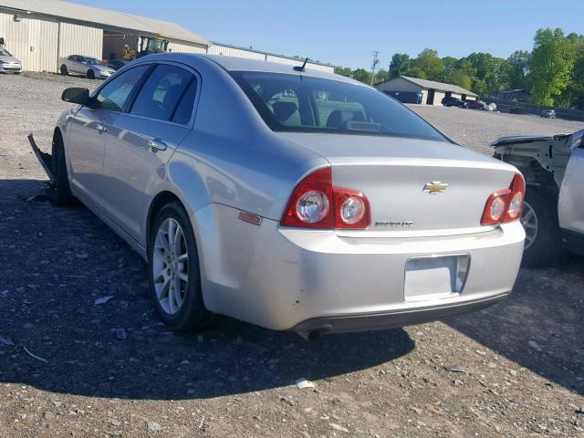 1G1ZE5EB2AF125492 - 2010 CHEVROLET MALIBU LTZ 银色 照片 3
