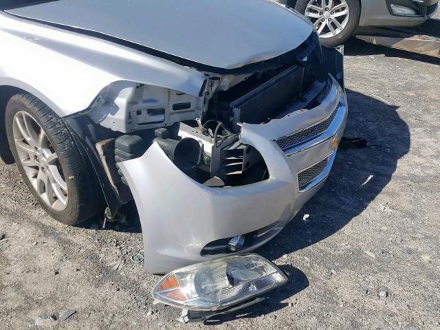 1G1ZE5EB2AF125492 - 2010 CHEVROLET MALIBU LTZ 银色 照片 9