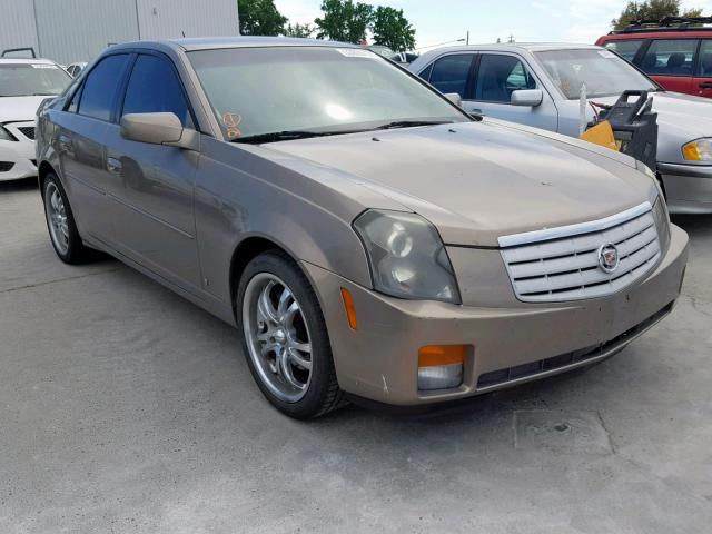 1G6DP577870152120 - 2007 CADILLAC CTS HI FEA BEIGE photo 1