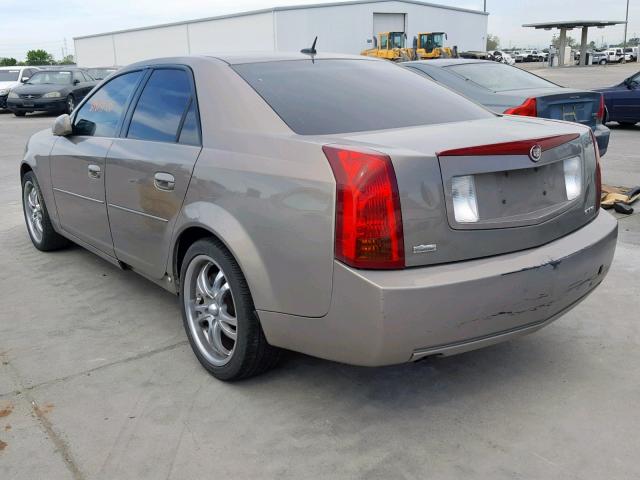 1G6DP577870152120 - 2007 CADILLAC CTS HI FEA BEIGE photo 3