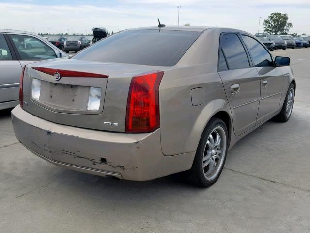 1G6DP577870152120 - 2007 CADILLAC CTS HI FEA BEIGE photo 4