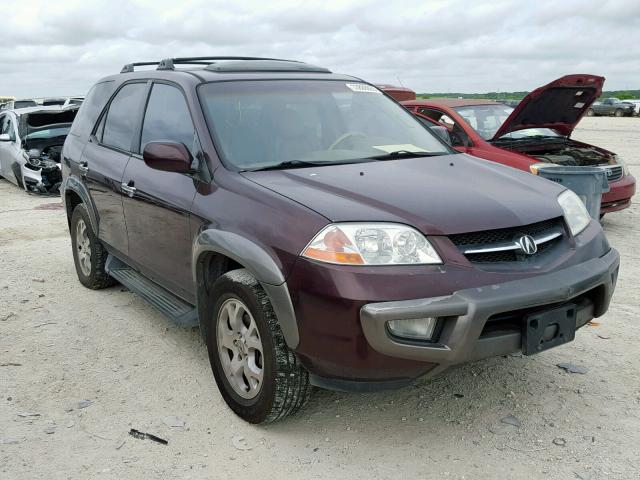 2HNYD18801H521203 - 2001 ACURA MDX TOURIN MAROON photo 1