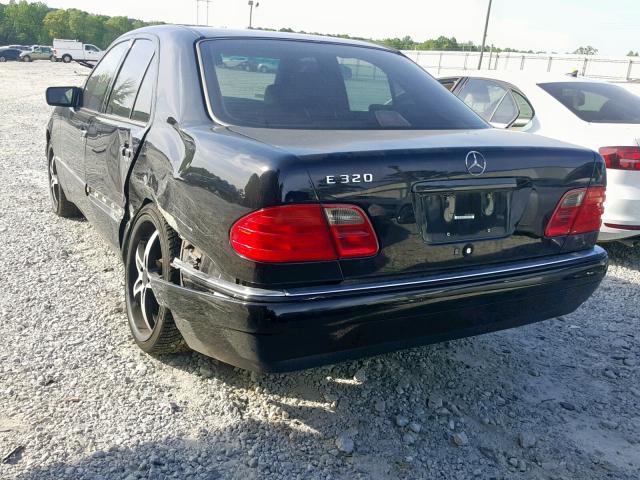 WDBJF55F8VJ031767 - 1997 MERCEDES-BENZ E 320 BLACK photo 3