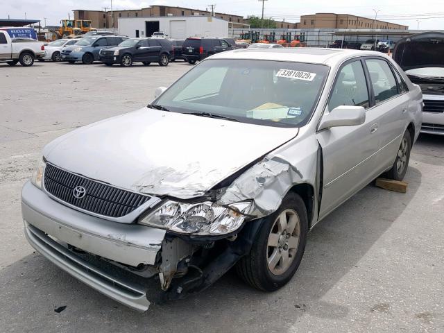 4T1BF28B41U151468 - 2001 TOYOTA AVALON XL SILVER photo 2