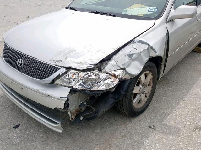 4T1BF28B41U151468 - 2001 TOYOTA AVALON XL SILVER photo 9