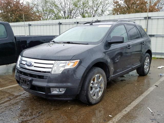 2FMDK48C87BB68961 - 2007 FORD EDGE SEL GRAY photo 2