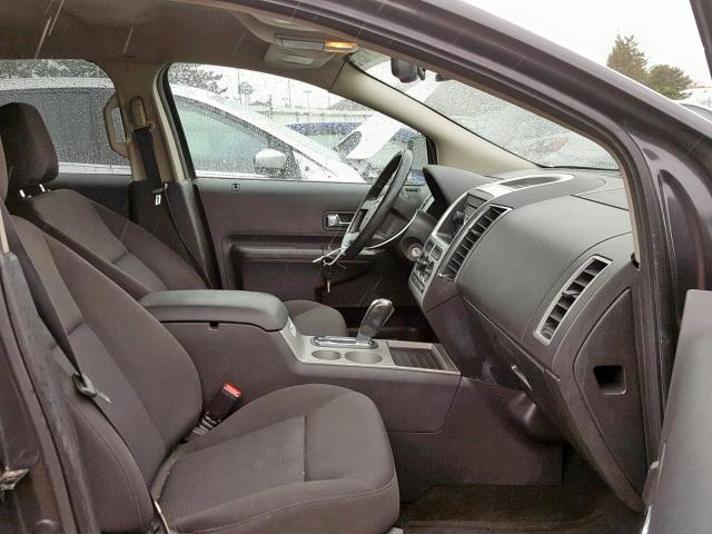 2FMDK48C87BB68961 - 2007 FORD EDGE SEL GRAY photo 5