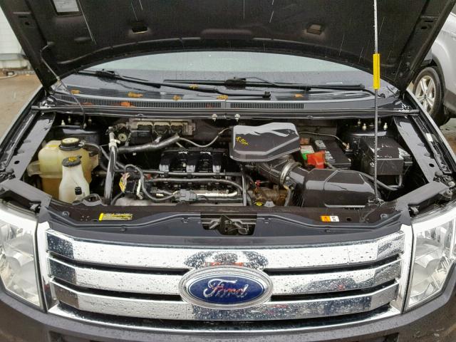 2FMDK48C87BB68961 - 2007 FORD EDGE SEL GRAY photo 7