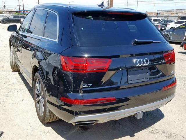 WA1LAAF70HD016976 - 2017 AUDI Q7 PREMIUM BLACK photo 3