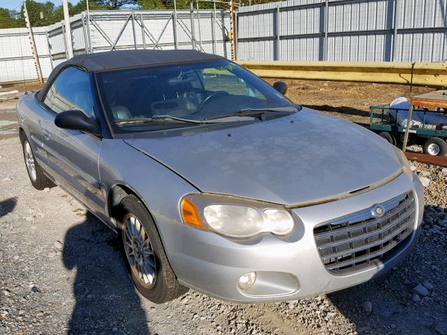 1C3EL55R25N538585 - 2005 CHRYSLER SEBRING TO SILVER photo 1