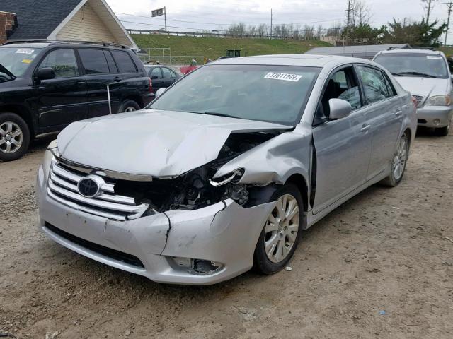 4T1BK3DB2BU406370 - 2011 TOYOTA AVALON BAS SILVER photo 2