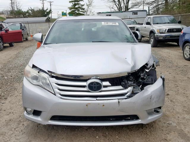 4T1BK3DB2BU406370 - 2011 TOYOTA AVALON BAS SILVER photo 9