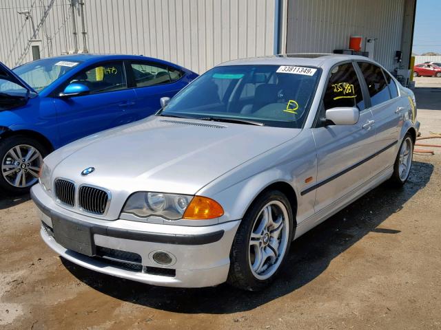 WBAAV53471FT01491 - 2001 BMW 330 I SILVER photo 2