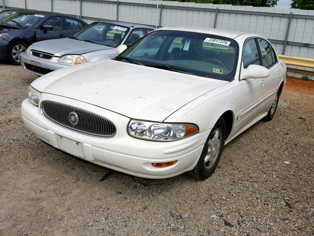 1G4HP54K61U288118 - 2001 BUICK LESABRE CU WHITE photo 2