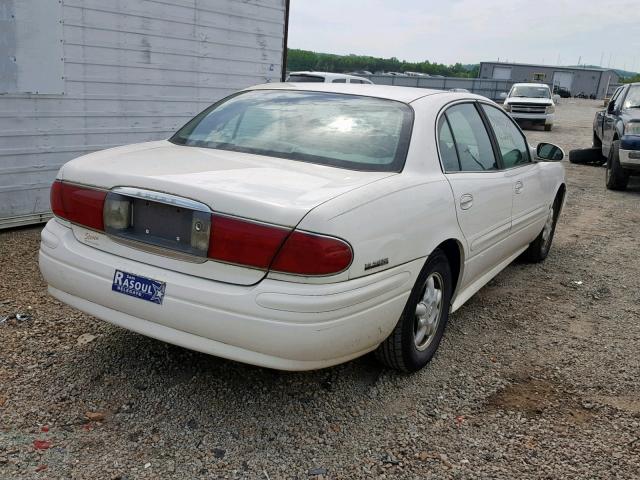 1G4HP54K61U288118 - 2001 BUICK LESABRE CU WHITE photo 4