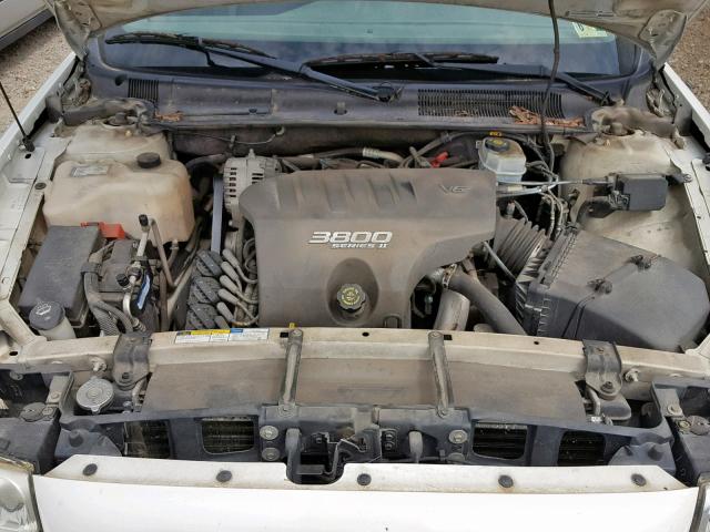 1G4HP54K61U288118 - 2001 BUICK LESABRE CU WHITE photo 7