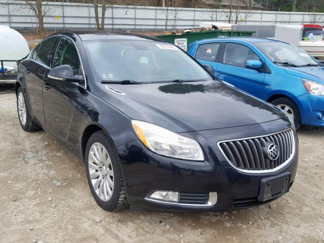 2G4GR5EK4C9179645 - 2012 BUICK REGAL BLACK photo 1