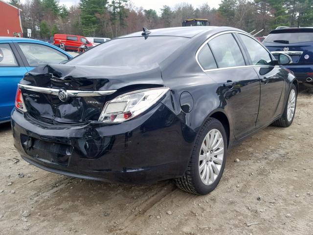 2G4GR5EK4C9179645 - 2012 BUICK REGAL BLACK photo 4