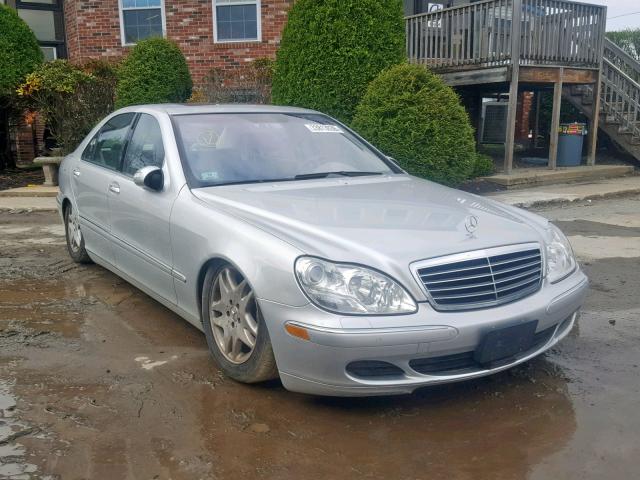 WDBNG75J93A377435 - 2003 MERCEDES-BENZ S 500 SILVER photo 1