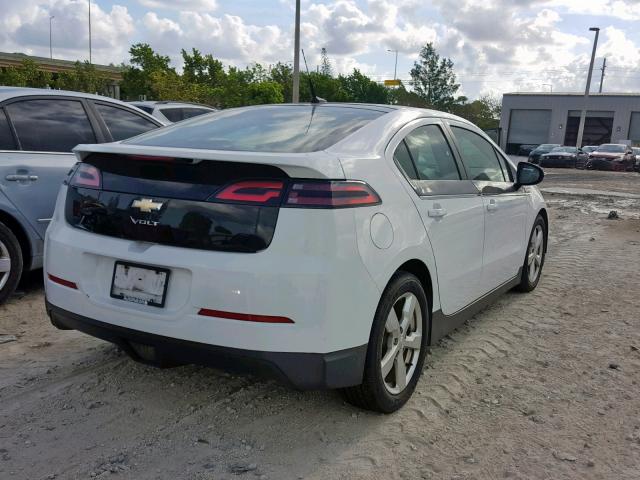 1G1RA6E47CU112111 - 2012 CHEVROLET VOLT WHITE photo 4