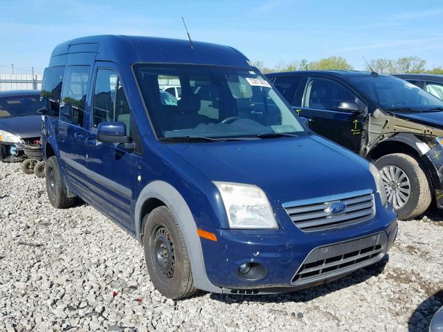 NM0KS9CN1BT072340 - 2011 FORD TRANSIT CO BLUE photo 1