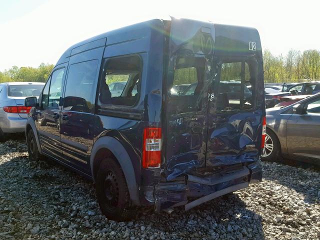 NM0KS9CN1BT072340 - 2011 FORD TRANSIT CO BLUE photo 3