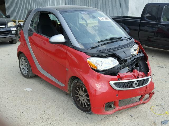 WMEEJ3BA4DK604432 - 2013 SMART FORTWO PUR RED photo 1