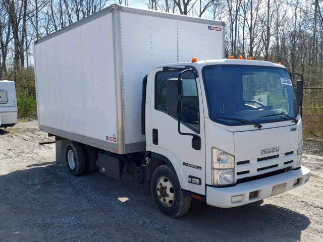 JALC4W169B7000336 - 2011 ISUZU NPR WHITE photo 1