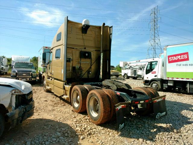 4V4NC9EH1DN536470 - 2013 VOLVO VN VNL GOLD photo 3