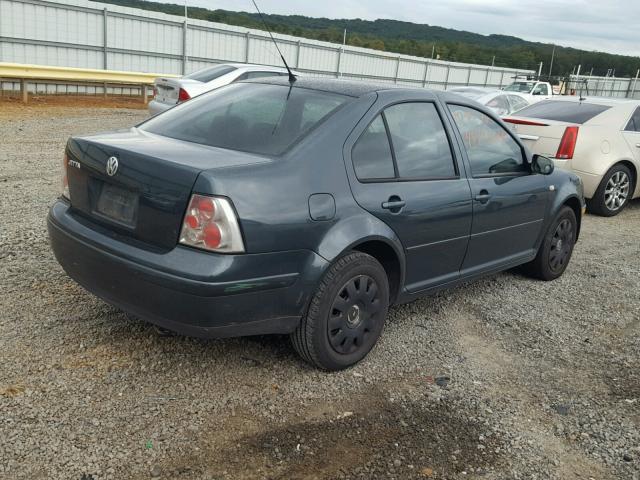 3VWRK69M43M167129 - 2003 VOLKSWAGEN JETTA GL GREEN photo 4