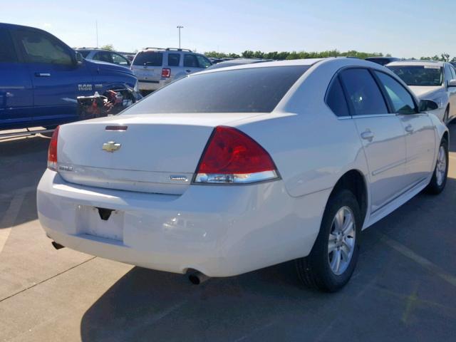 2G1WA5E37F1105471 - 2015 CHEVROLET IMPALA LIM WHITE photo 4