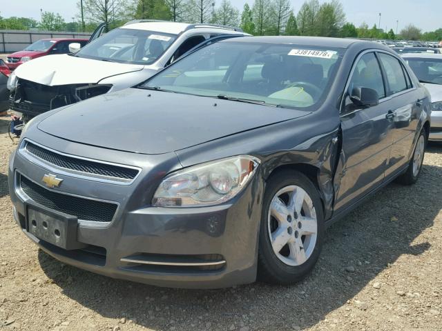 1G1ZG57B98F188901 - 2008 CHEVROLET MALIBU LS GRAY photo 2