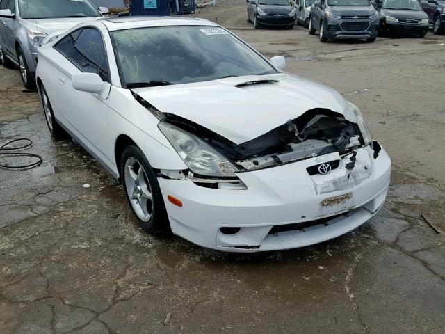 JTDDY32T6Y0011843 - 2000 TOYOTA CELICA WHITE photo 1