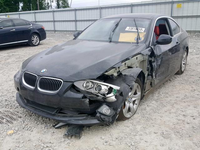 WBAKF9C55CE620835 - 2012 BMW 335 XI BLACK photo 2