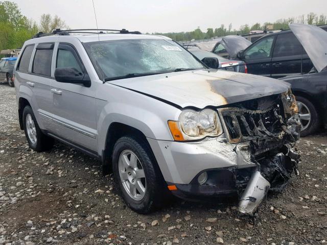 1J4PR4GK3AC136345 - 2010 JEEP GRAND CHER SILVER photo 1