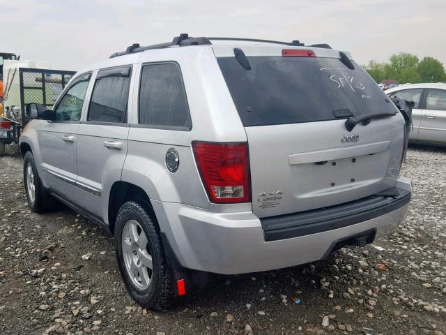 1J4PR4GK3AC136345 - 2010 JEEP GRAND CHER SILVER photo 3